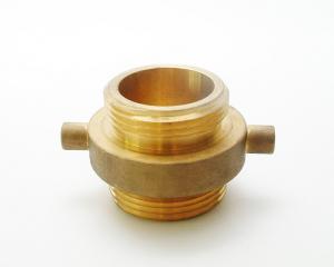 Brass Double Male Adapter, Male to Male Threads