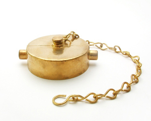 Brass Cap with Chain